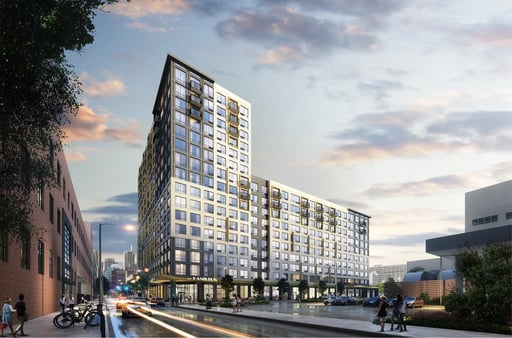 The Hamilton Phase II — Girder-Slab® project, Philadelphia, PA