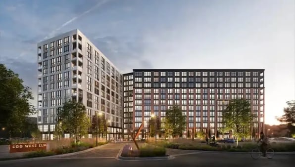 Madison West Elm — Girder-Slab® project, Conshohocken, PA